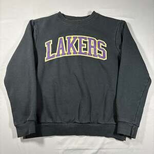 NBA lakers black crewneck sweatshirt